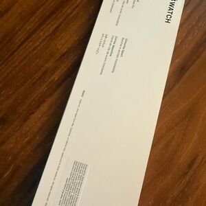 Apple Watch Packaging in White